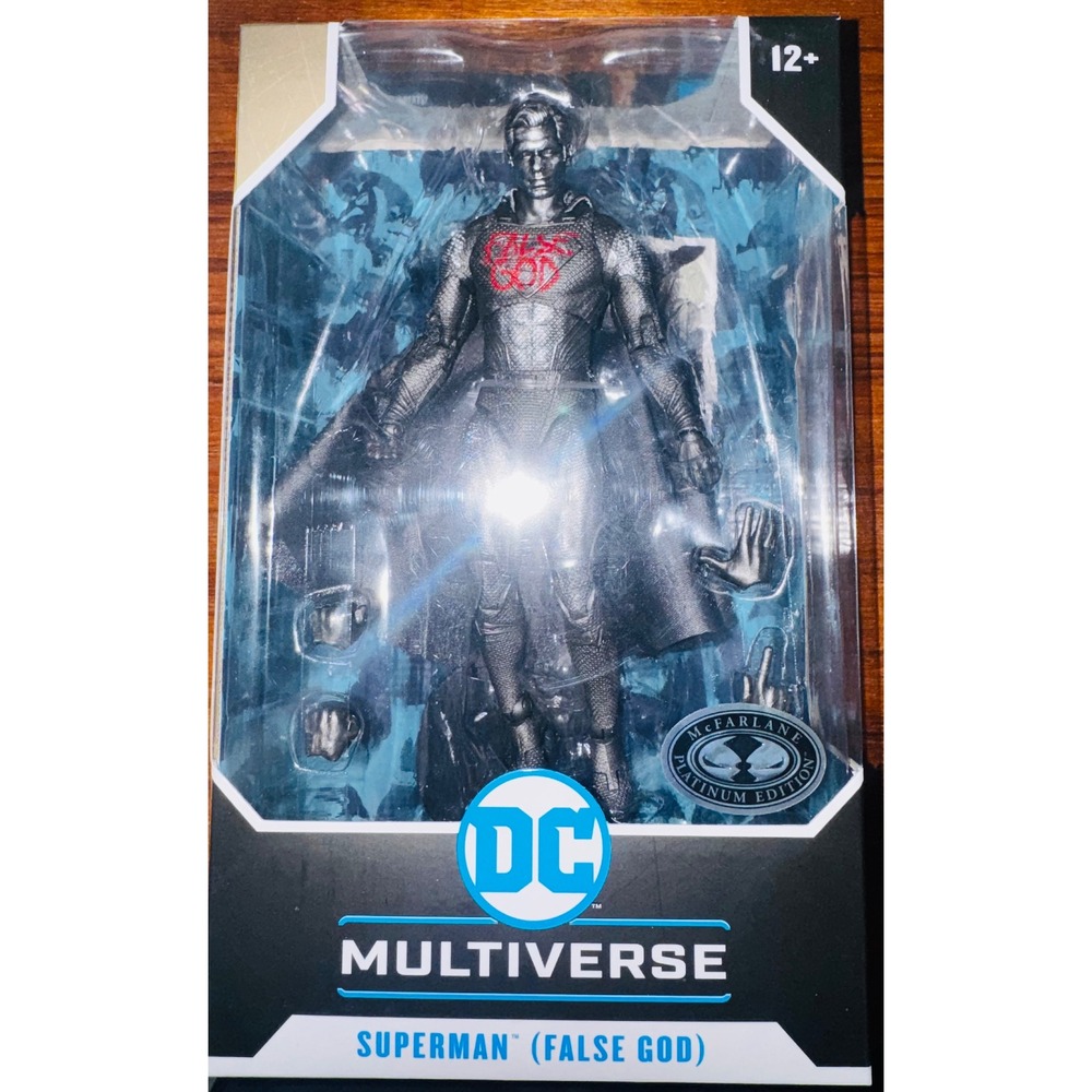 McFarlane DC Multiverse Superman False God Platinum Edition Action Figure BvS